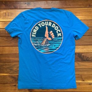 LakeDad Find Your Dock Tee Shirt Large